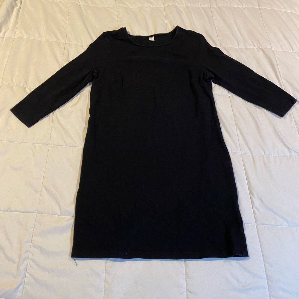 BLACK OLD NAVY LONG SLEEVE DRESS